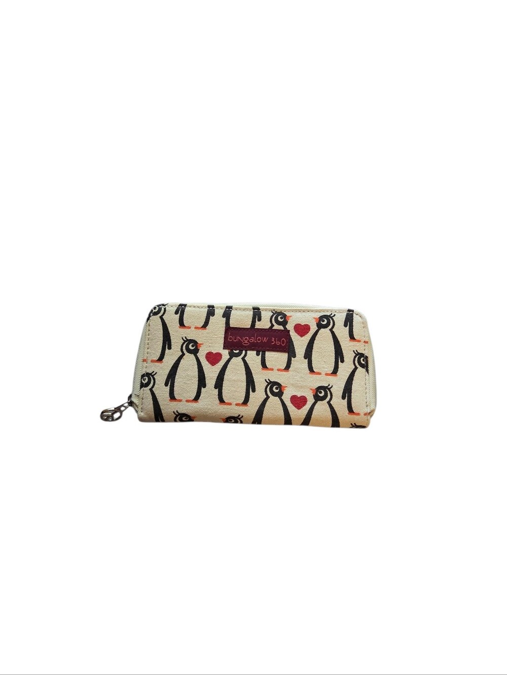 bungalow 360 penguin wallet zip around